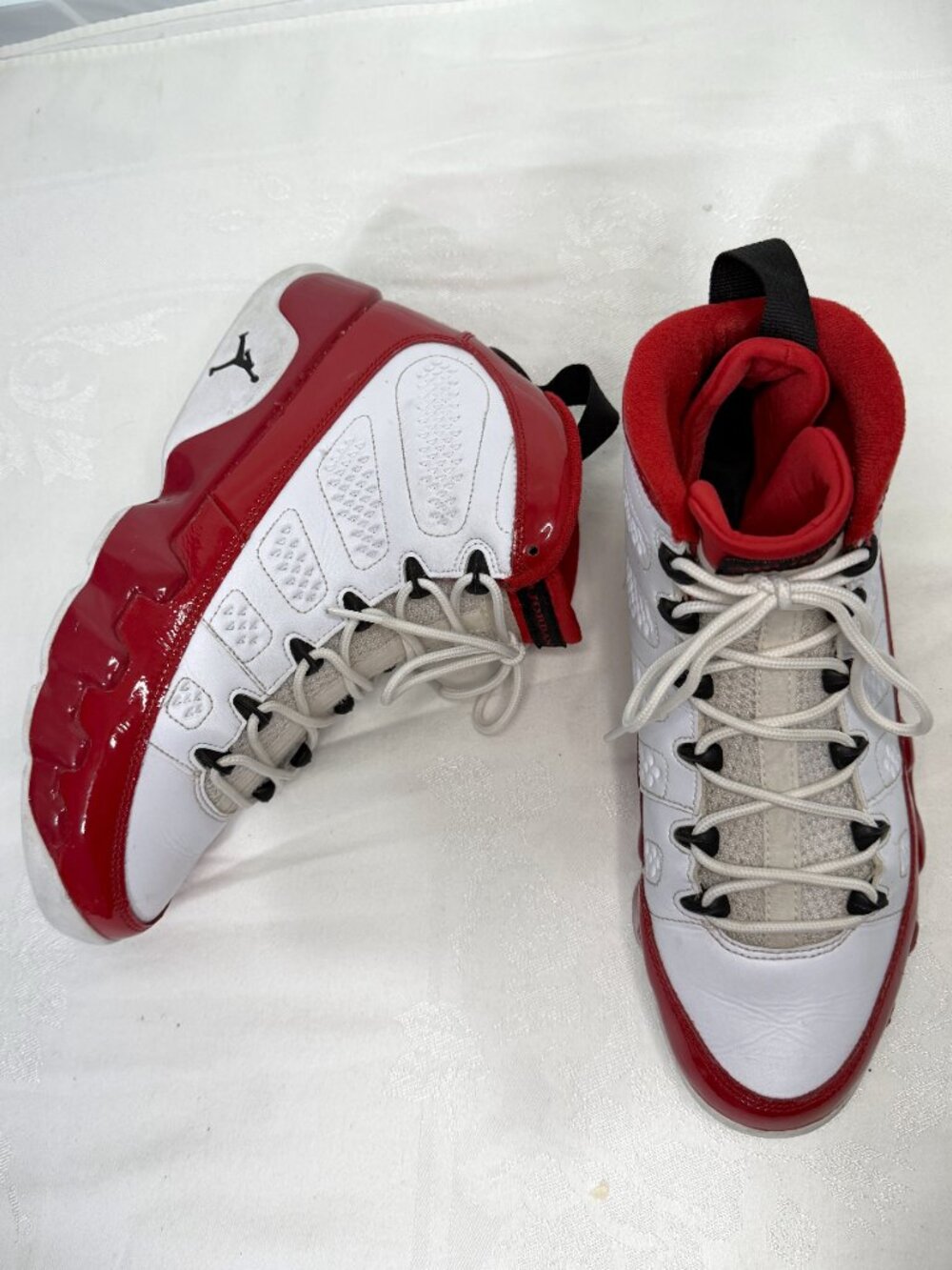 Nike Air Jordan 9 Retro Gym Red Basketball Shoes (302370-160) Men's Size 10